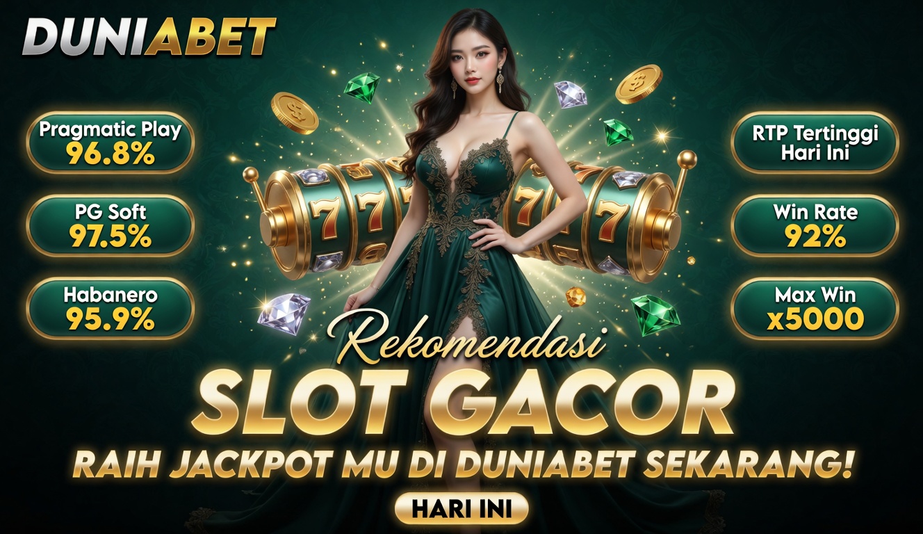 Duniabet Situs Slot Online Gacor Terpercaya dengan RTP Live Tinggi Hari Ini