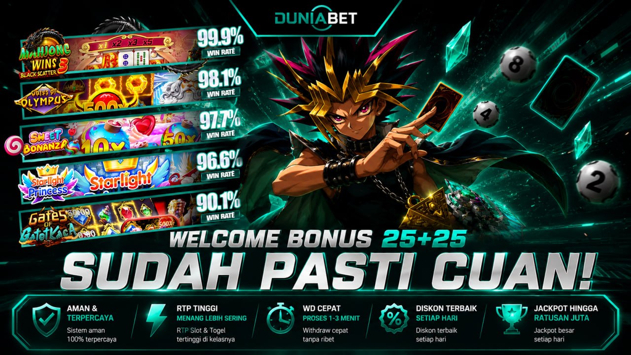 Duniabet Slot Gacor Hari Ini: Update RTP Live dan Informasi Pola Terbaru